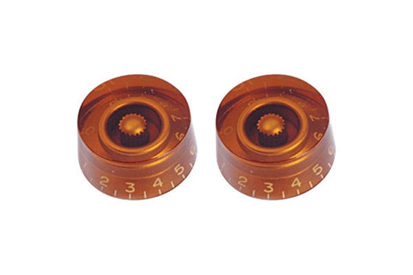 Yellow Parts EZ1219A Manopole di regolazione Les Paul Style Ambra 2 Pcs