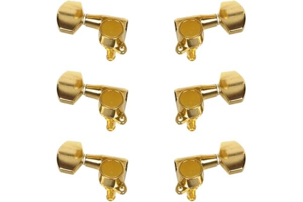 Yellow Parts EZ17101G Meccaniche Chitarra Acustica 33 Dorate 6 Pcs