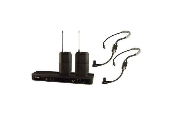 Shure BLX188E-SM35 Sistema wireless BLX88E, 2x BLX1, 2x SM35-TQG. M17