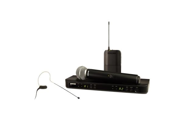 Shure BLX1288E-MX53 Sistema wireless SM58, MX153. M17