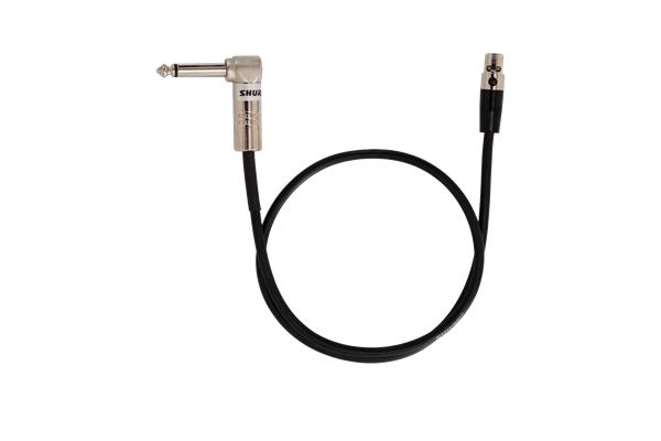 Shure WA304 Cavo per strumento Jack TS 1/4 90/4-Pin bodypack