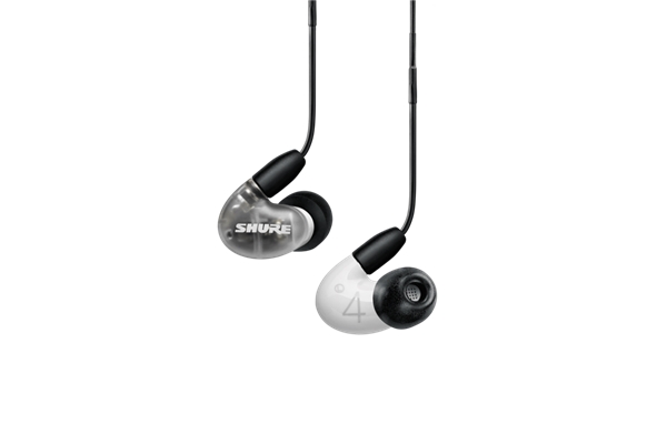 Shure SE42HYWUNI-EFS AONIC 4 Auricolari colore grigio/bianco