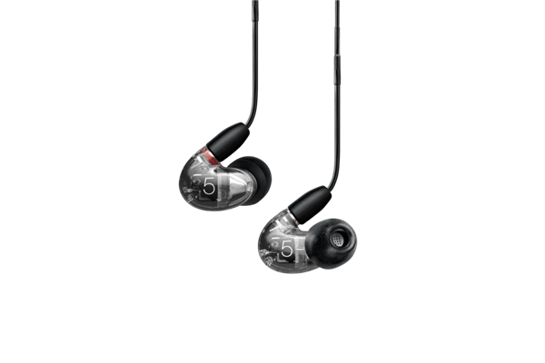 Shure SE53BACLUNI-EFS AONIC 5 Auricolari colore trasparente lucido