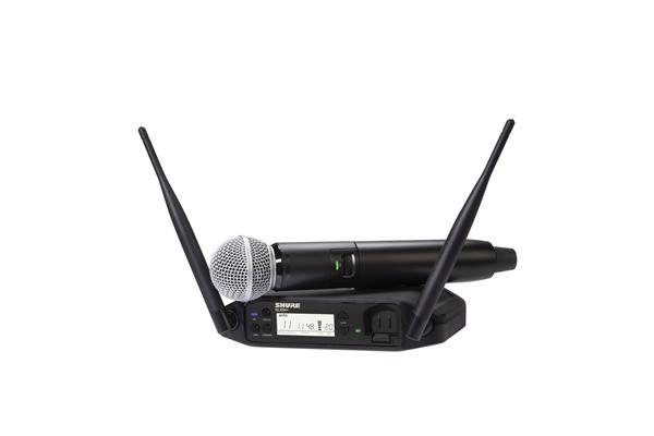 Shure GLXD24 con SM58 Sistema Wireless