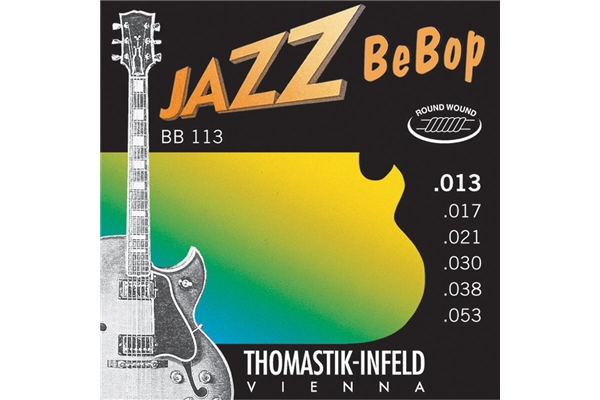 THOMASTIK Jazz Bebop BB113 set chitarra elettrica