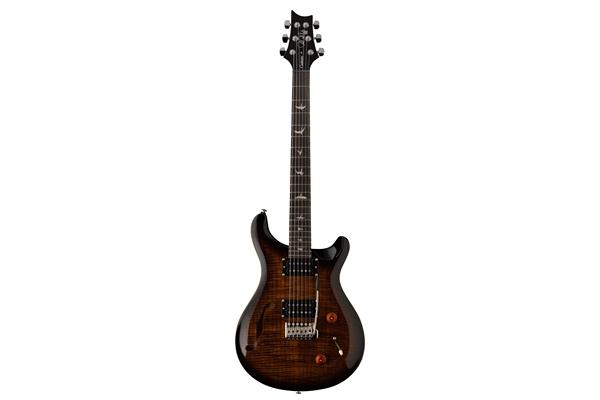 PRS SE Custom 22 Semi-Hollow Violin Top Black Gold Burst 2023