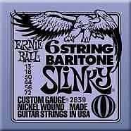 Ernie Ball 2839 - 6-String Baritone Slinky - muta per chitarra baritona 13-72