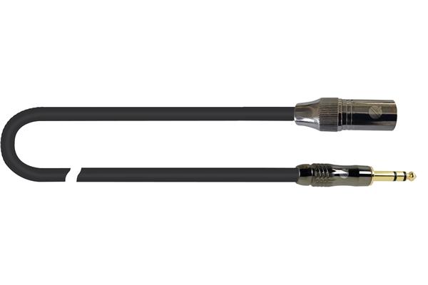 Quik Lok ITST/MJS-3 XLR Maschio/Jack Stereo