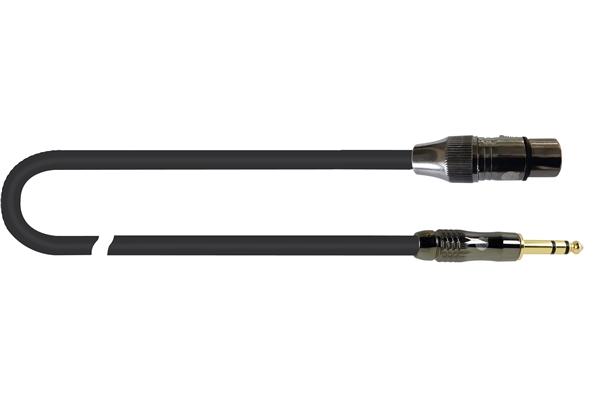 Quik Lok ITST/FJS-1 XLR Femmina/Jack Stereo