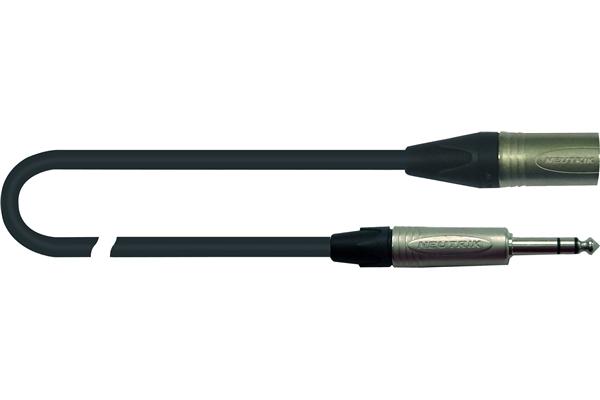 Quik Lok ITTOP/MJS-10 XLR Maschio/Jack Stereo