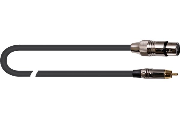 Quik Lok ITST/FRCA-1 XLR F/RCA 1mt