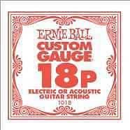 Ernie Ball 1018 EB CORDA SING.PLAIN 018