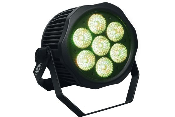 Algam Lighting IP-PAR-712-HEX Proiettore Par LED per Esterni DMX