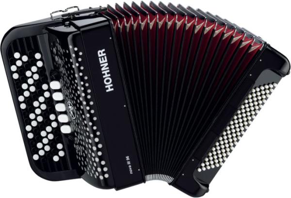 Hohner NOVA III 96 NERO C-STEPPED