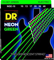 DR Strings NGE-10 NEON GREEN