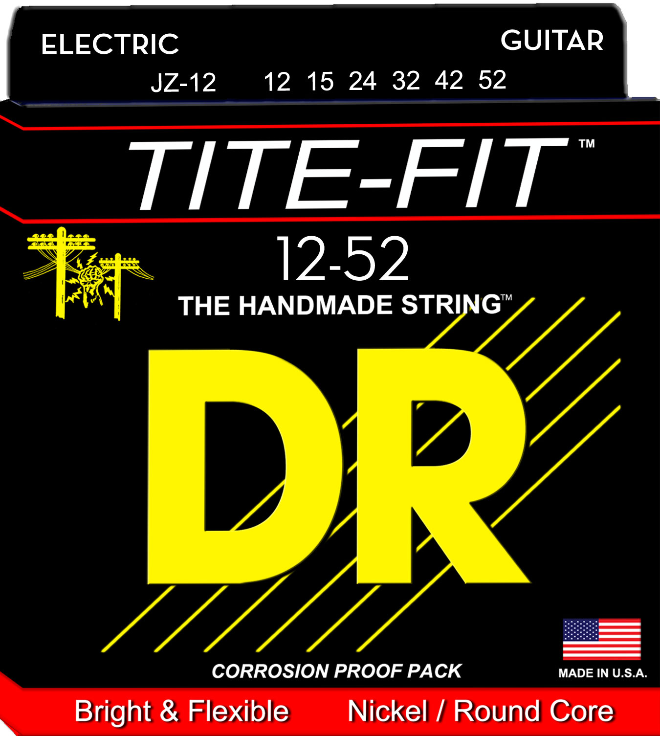 DR Strings JZ-12 TITE-FIT