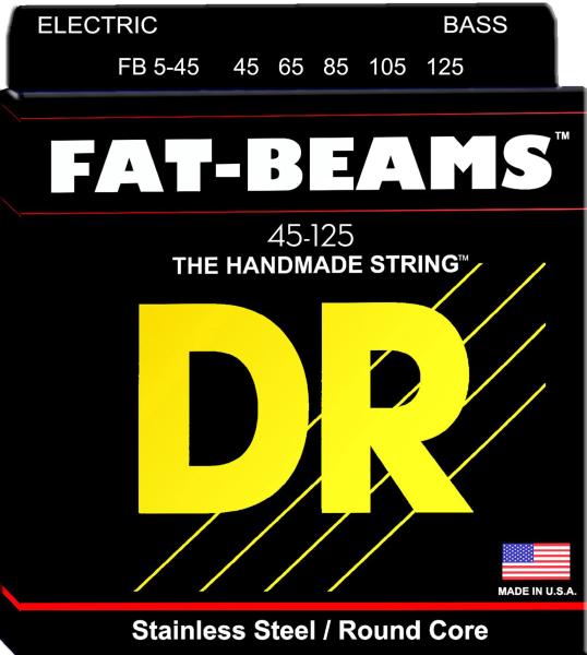 DR Strings FB5-45 FAT-BEAM