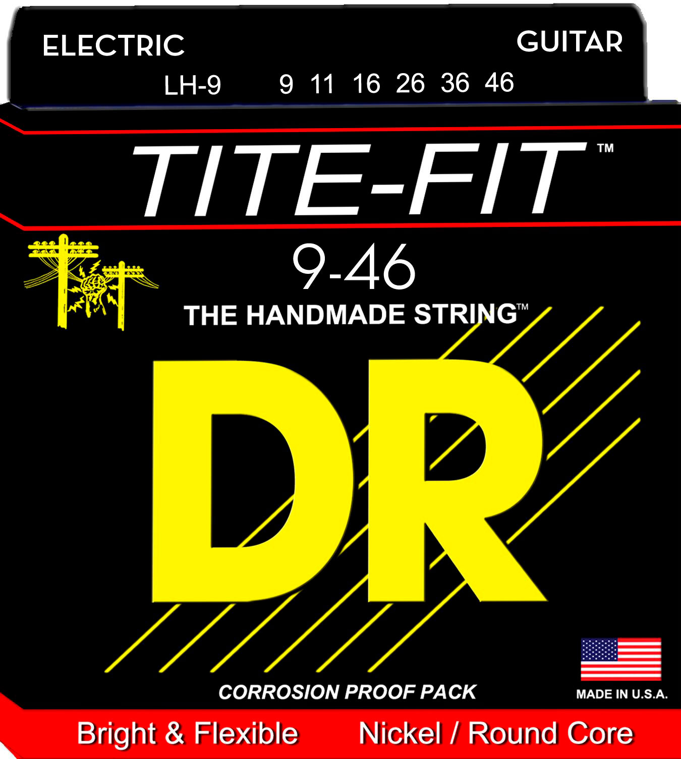 DR Strings LH-9 TITE-FIT
