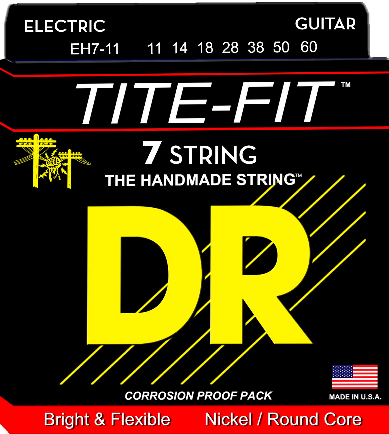 DR Strings EH7-11 TITE-FIT