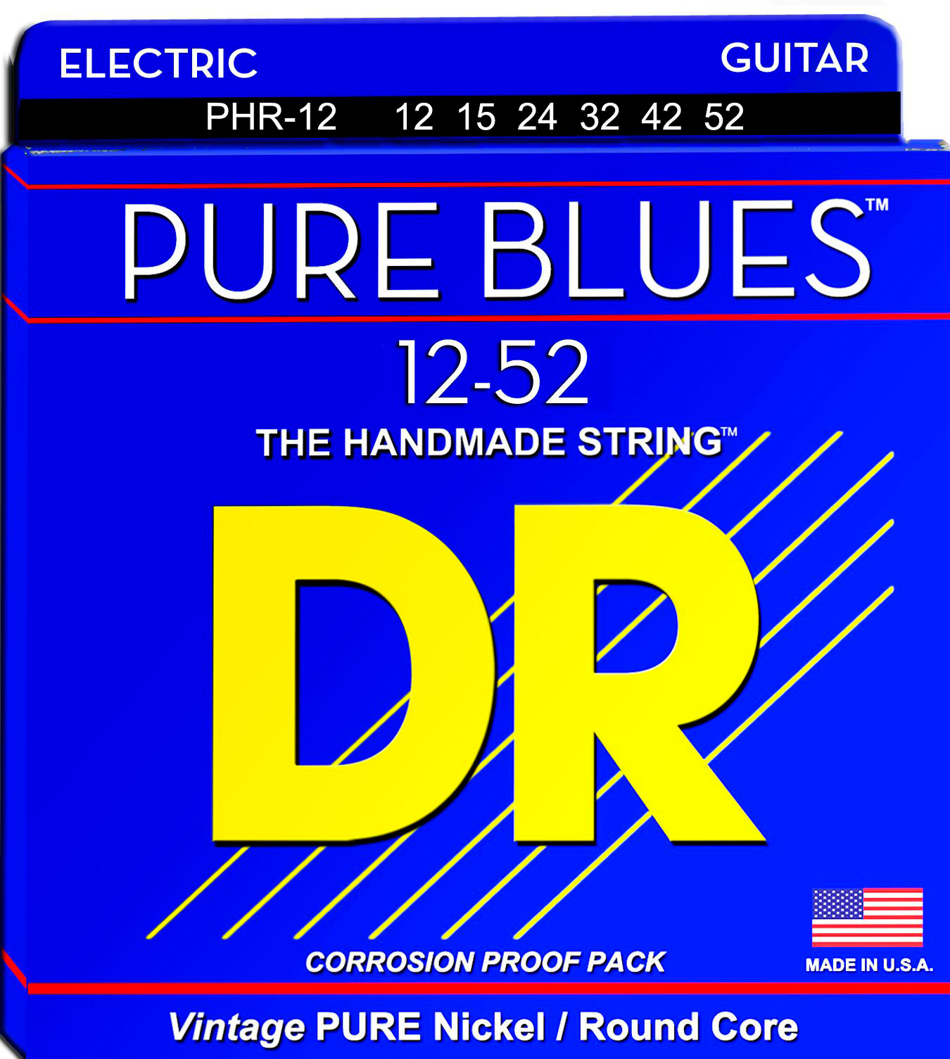 DR Strings PHR-12 PURE BLUES