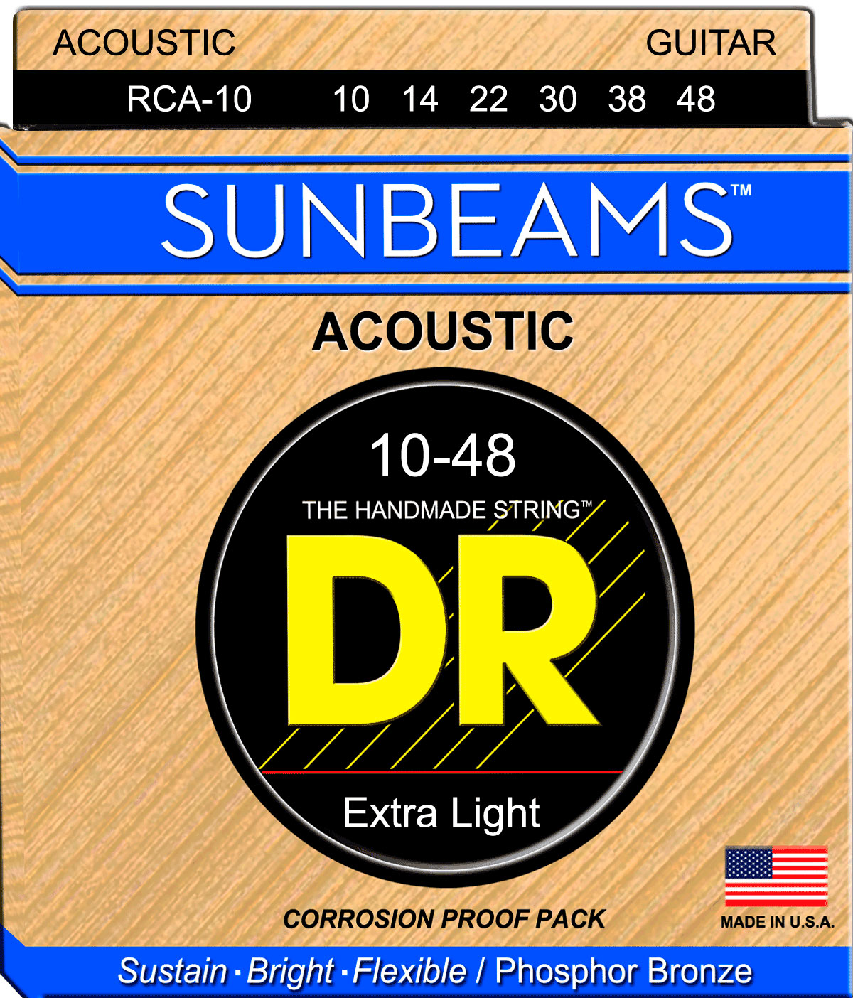 DR Strings RCA-10 SUNBEAM