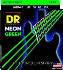 DR Strings NGB-40 NEON GREEN