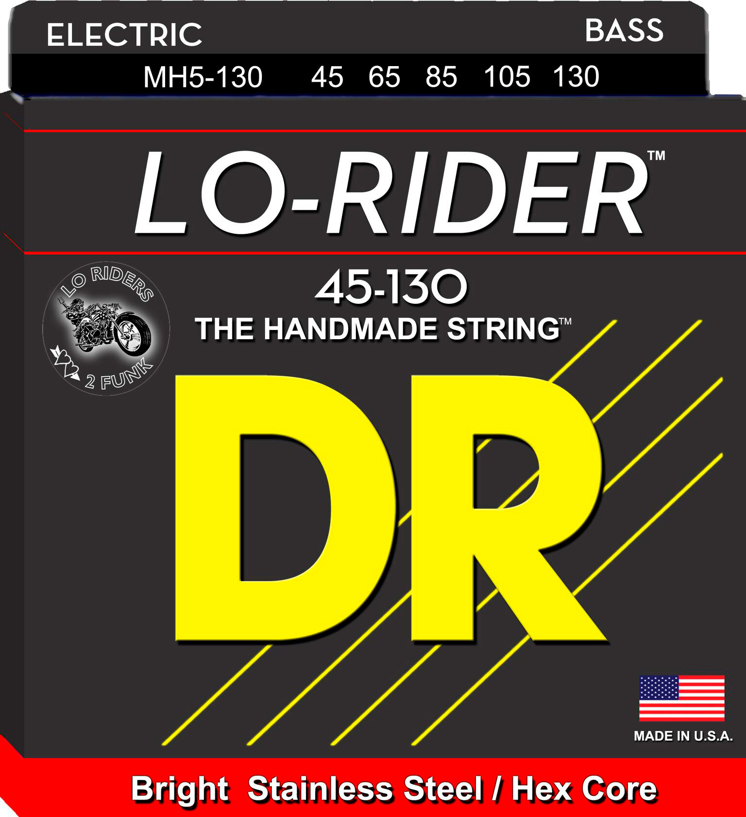 DR Strings MH5-130 LOW RIDER