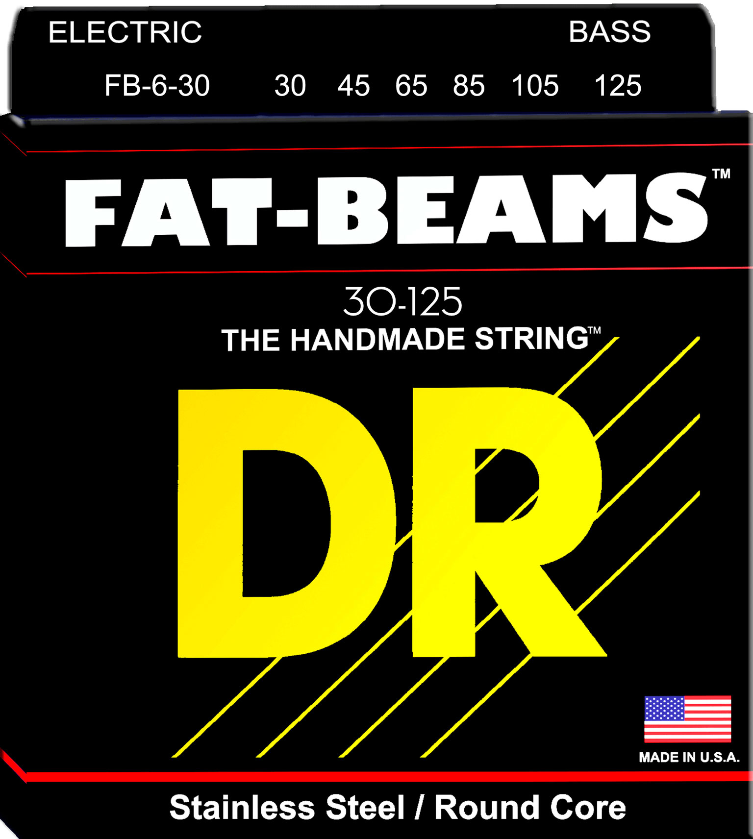 DR Strings FB6-30 FAT-BEAM