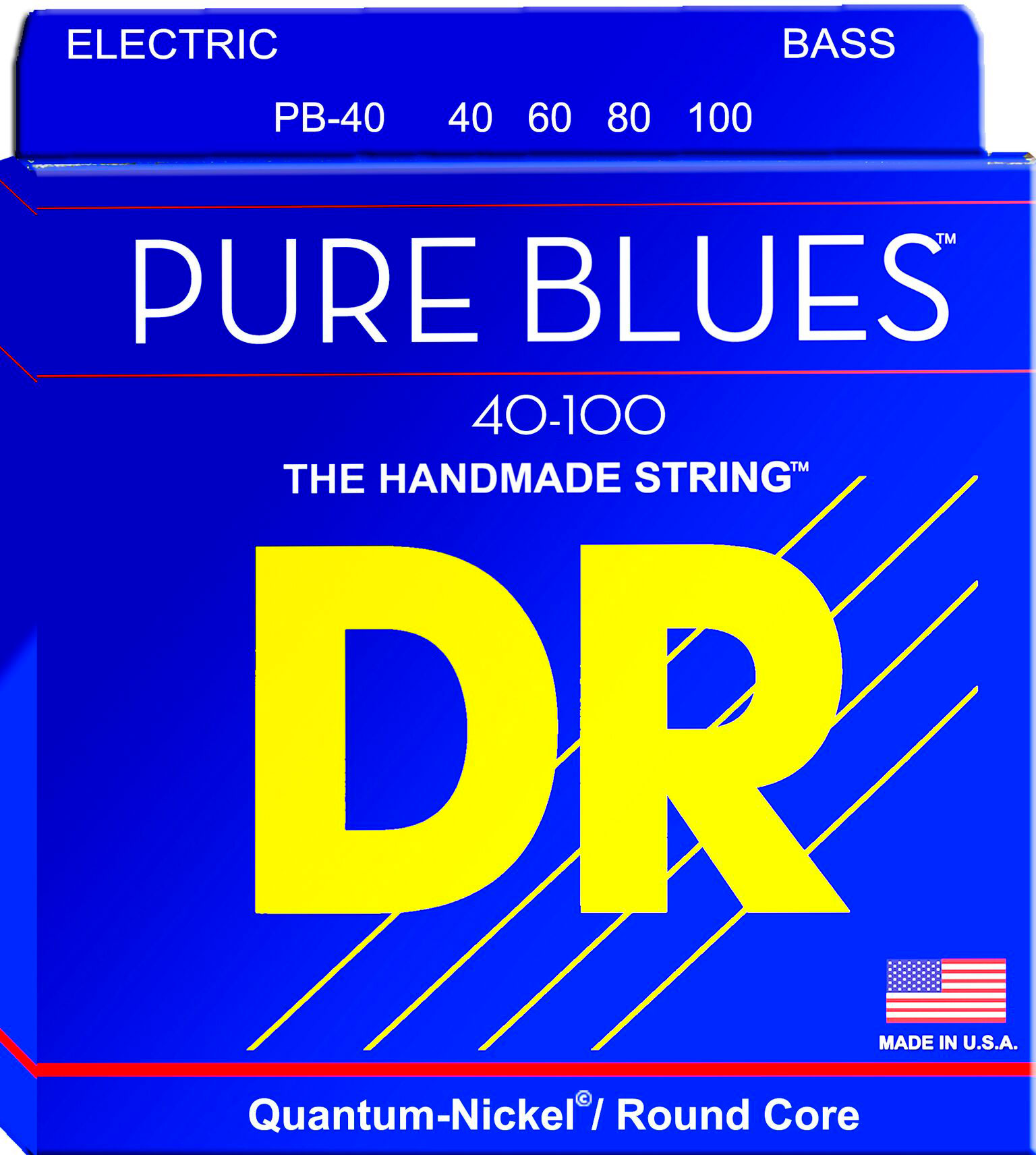 DR Strings PB-40 PURE BLUES