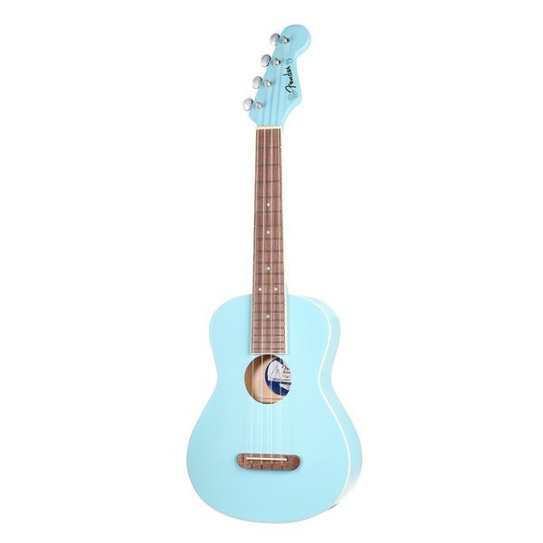 Fender Avalon Tenor Ukulele, Walnut Fingerboard, Daphne Blue