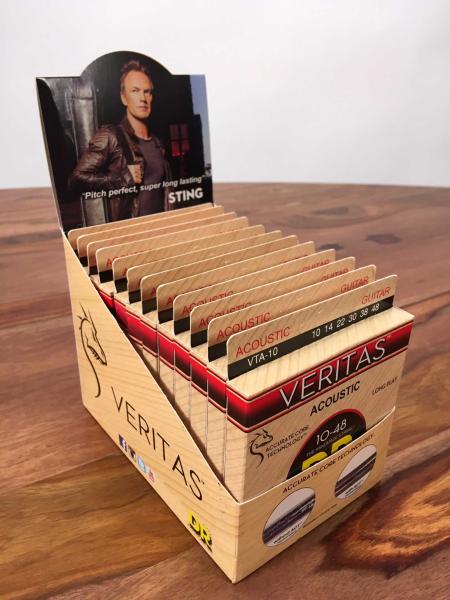 DR Strings VERITAS ACOUSTIC DISPLAY