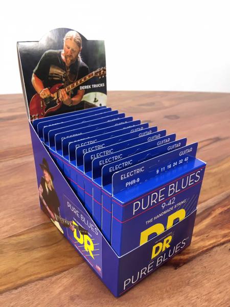 DR Strings PURE BLUES ELECTRIC DISPLAY