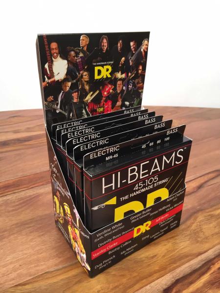 DR Strings HI BEAM BASS DISPLAY