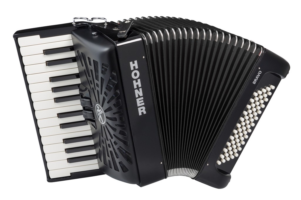 Hohner BRAVO II 60 NERO A16962 SILENTKEY