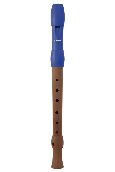 Hohner B95832 WOOD/PLASTIC BLUE, GERMAN