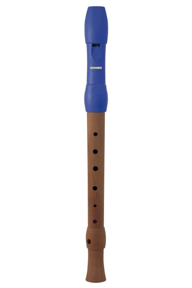 Hohner B95832 WOOD/PLASTIC BLUE, GERMAN