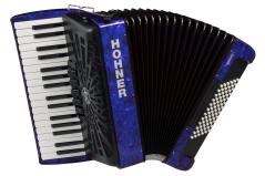 Hohner BRAVO III 72 BLU A16642 SILENTKEY