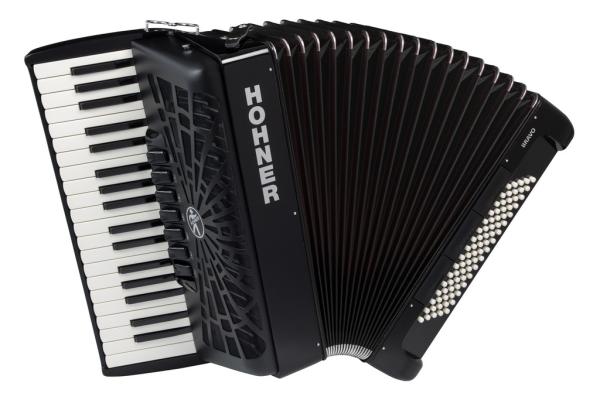 Hohner BRAVO III 80 NERO A16422 SILENTKEY