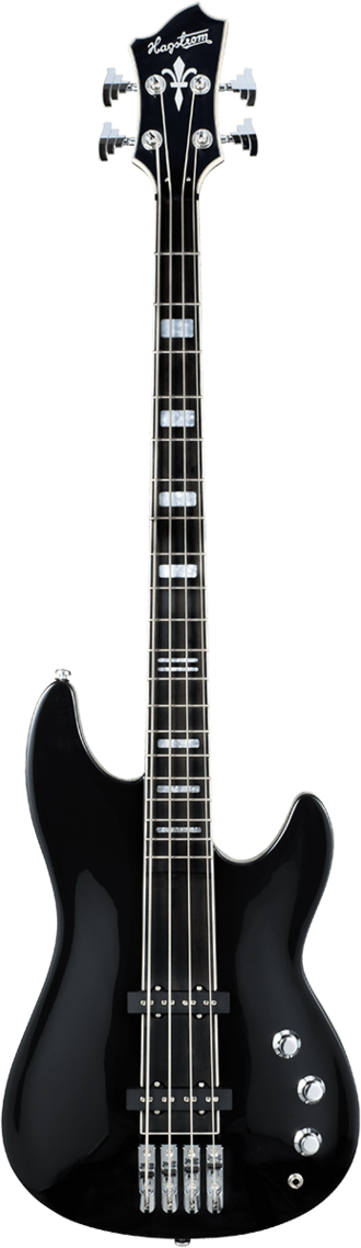 HAGSTROM SUPER SWEDE BASS BLK