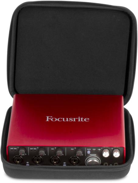 UDG U8460BL -  CREATOR FOCUSRITE SCARLETT2 2I4/ 6I6/ 18I8/ CLARETT 2PRE HARDCASE BLACK