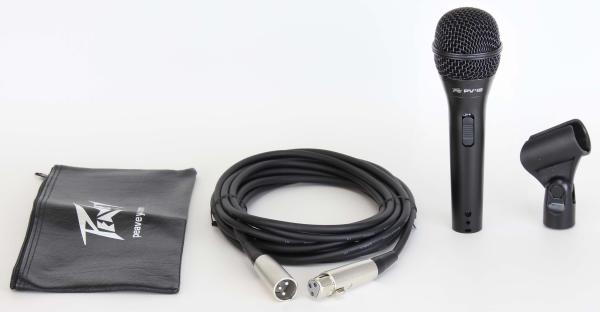 Peavey PVÂ®I 2 BLACK MICROPHONE - XLR CABLE