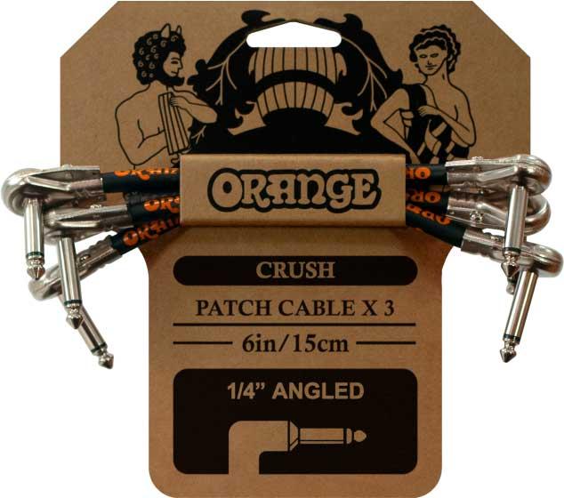 Orange 3 PACK CRUSH PATCH