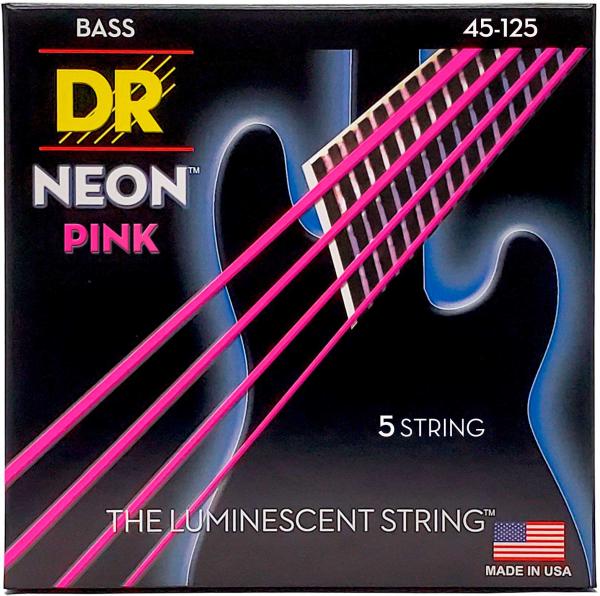 DR Strings NPB5-45 NEON PINK
