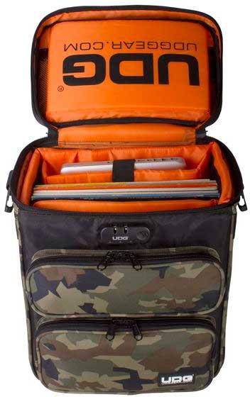 UDG U9880BC/OR - ULTIMATE DIGITAL TROLLEY TO GO BLACK CAMO, ORANGE INSIDE