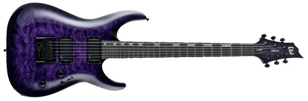 LTD H-1000 EVERTUNE QM - See Thru Purple Sunburst