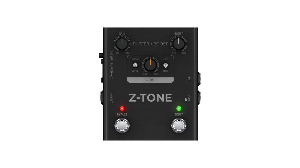 IK Multimedia Z-TONE Buffer Boost DI PEDAL PREAMP                         