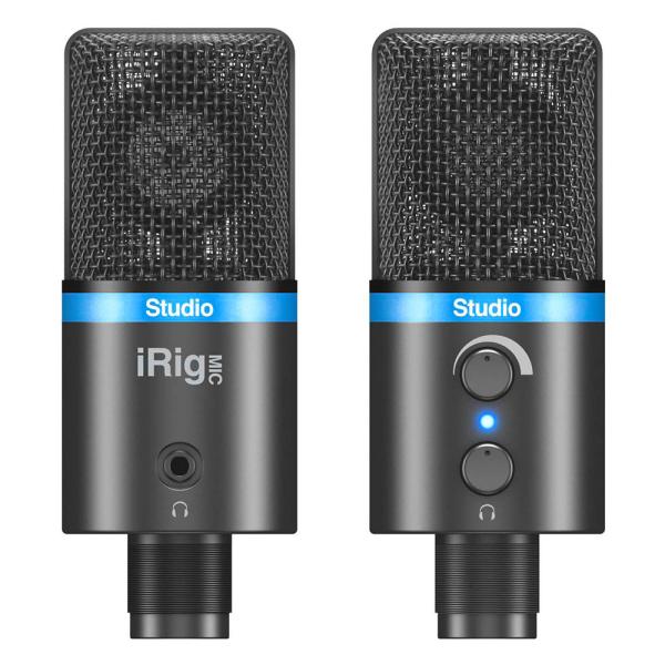 IK Multimedia iRig Mic Studio-BK MIC.PORTATILE NERO                       