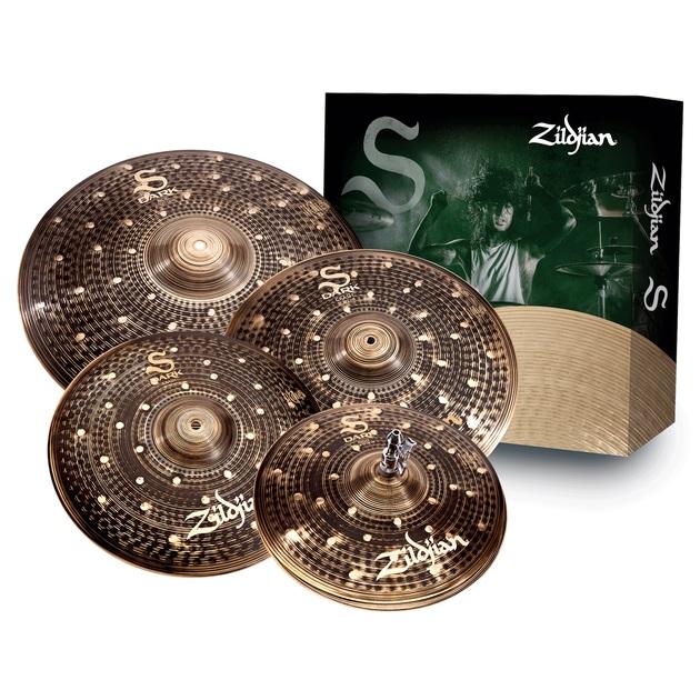 Zildjian Cartone 5 S Dark SD4680: ride hi-hat 2 crash