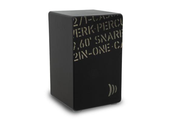 SCHLAGWERK CP404 PB - 2inOne Snare Cajon Pitch Black - Large - LIMITED EDITION