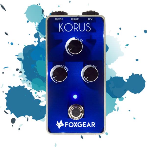 Foxgear KORUS - Pedale Chorus per chitarra